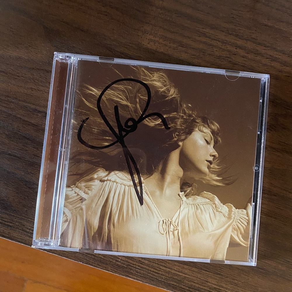 Signed Fearless Taylor’s Version CD